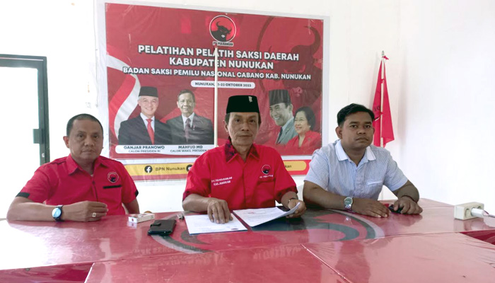 DPC PDIP Nunukan Buka Penjaringan Bakal Calon Kepala Daerah Untuk Pilkada Serentak 2024