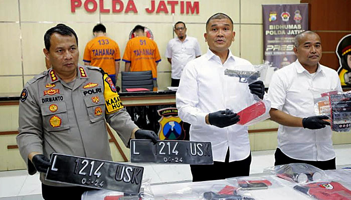 Penembakan di Tol Waru Sidoarjo, 3 Pelaku Diamankan Polda Jatim