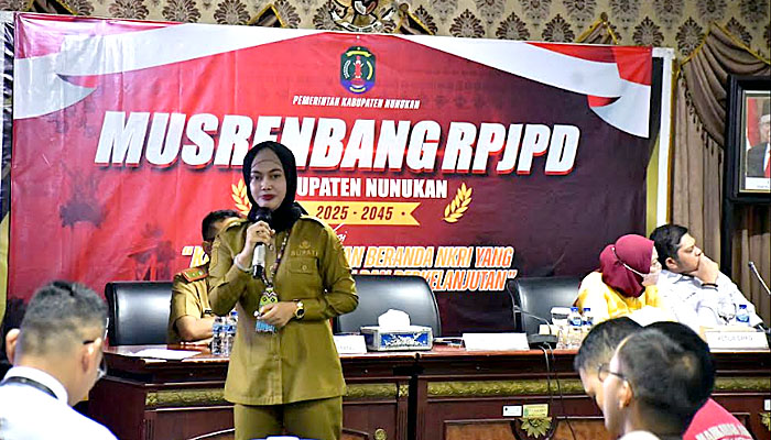 Bupati Nunukan Paparkan Penyusunan RPJPD Kabupaten Nunukan Tahun 2025 - 2045