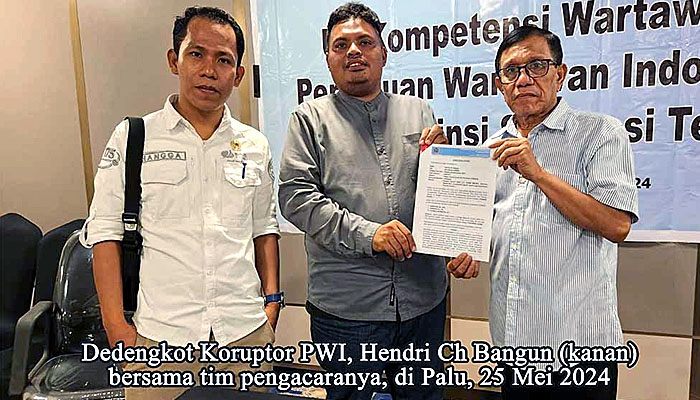 Ketua Umum PWI Hendry Ch Bangun Tidak Introspeksi Diri, Panik Dikatakan Koruptor