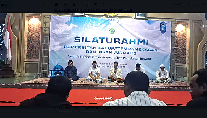 Pemkab Pamekasan Pererat Silaturahmi dengan Jurnalis Lewat Buka Puasa Bersama