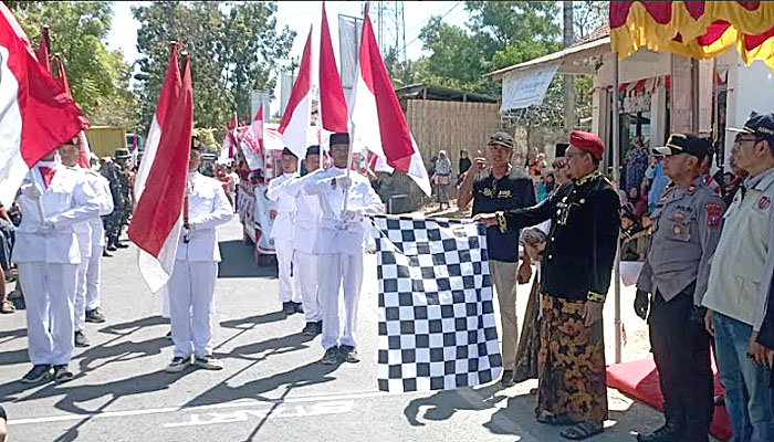 Semarak Pawai Kemerdekaan di Kecamatan Pragaan: Meriahkan HUT ke-79 RI dengan Kebudayaan dan Patriotisme