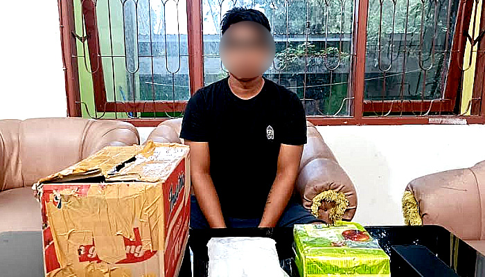 BNN Kabupaten Nunukan Gagalkan Peredaran Gelap Narkotika Jenis Sabu Seberat 1,5 Kilogram.