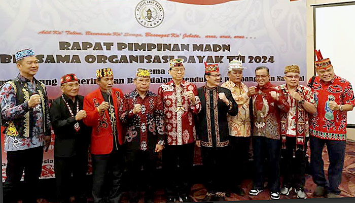 MADN Serukan Masyarakat Dayak Kompak Dukung Pemerintah dan Pembangunan IKN