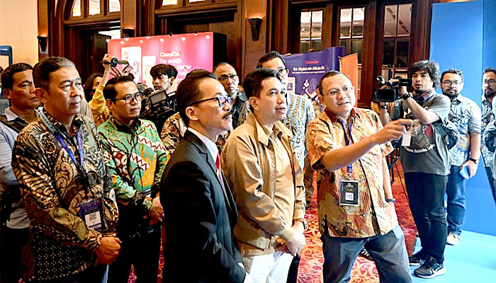 Pastikan Program Internet Mandiri, Kun Wardana Kunjungi National Cybersecurity Connect 2024