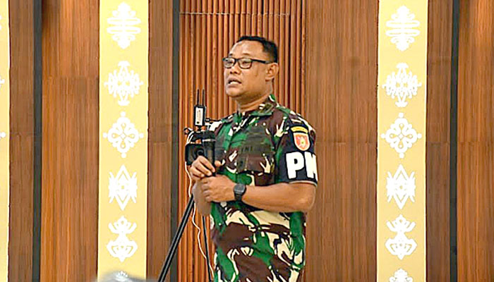 DanSub Den Pom AD Nunukan Tegaskan Netralitas TNI di Pilkada Adalah Harga Mati