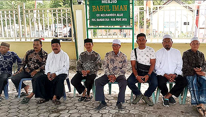 Kenduri Maulid Nabi di Mesjid Babul Iman Gp.Meurandeh Alue