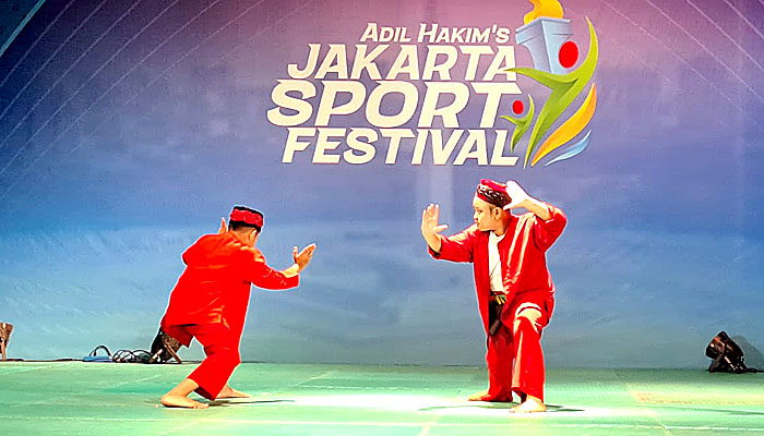 Pencak Silat Budaya Ramaikan Jakarta Sport Festival 2024