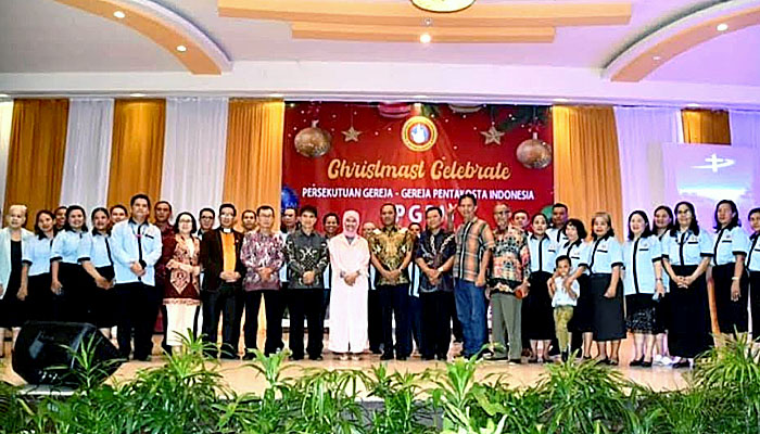 Bupati Nunukan Hadiri Natal PGPI Nunukan Tahun 2024